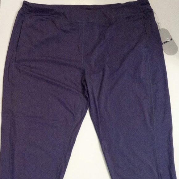 New Diadora W Knit Travel Pant- Plus Q120  Dark Grey Women's Size US 2XL - Picture 2 of 6